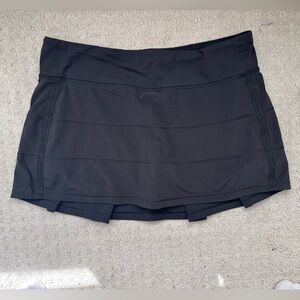 Lululemon Athletica Black Athletic Skirt